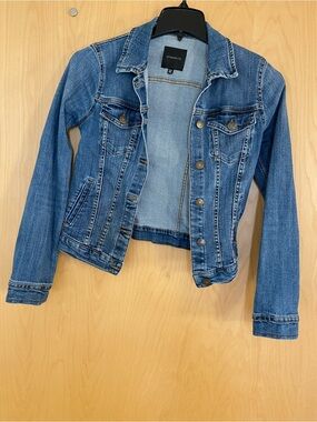 Dynamite Medium Wash Blue Denim Jacket